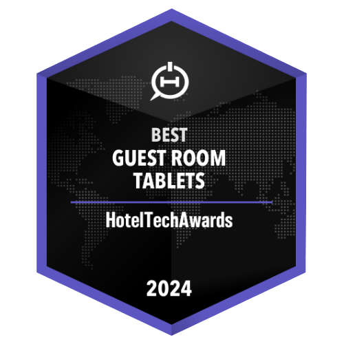 Hotel Tech Award #1 Guest Room Tablet  2023