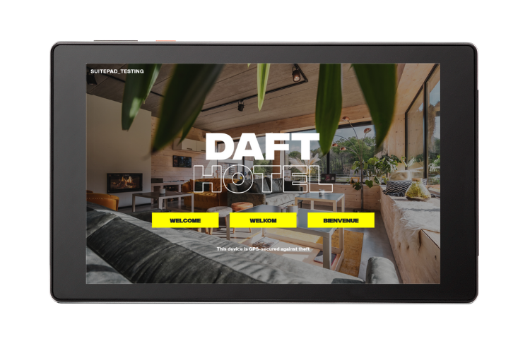 Daft Hotel - Belgium Mock-Up — Splash Screen