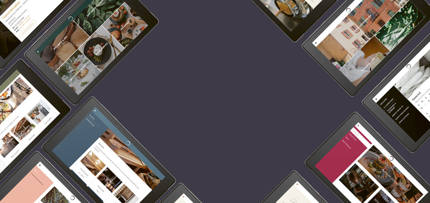 Blogpost:  Ein In-Room Tablet, zahlreiche Designmöglichkeiten